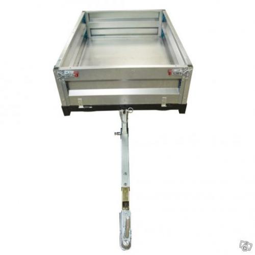 Tippvagn ATV platt flak