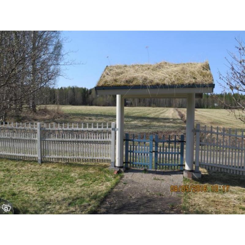 Staket med portal