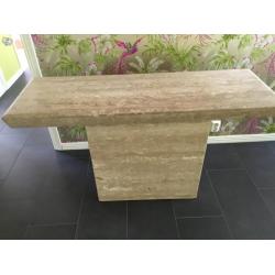 Bord +4stolar samt sidebord