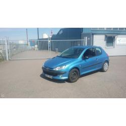 Peugeot 206 17500mil 1,6 besiktigad -01