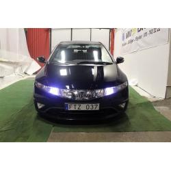 Honda Civic 1,8 Sport,Lågamil,Nyservad -07