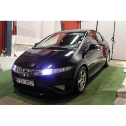 Honda Civic 1,8 Sport,Lågamil,Nyservad -07