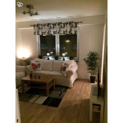 IKEA Ektorp bäddsoffa + fåtölj