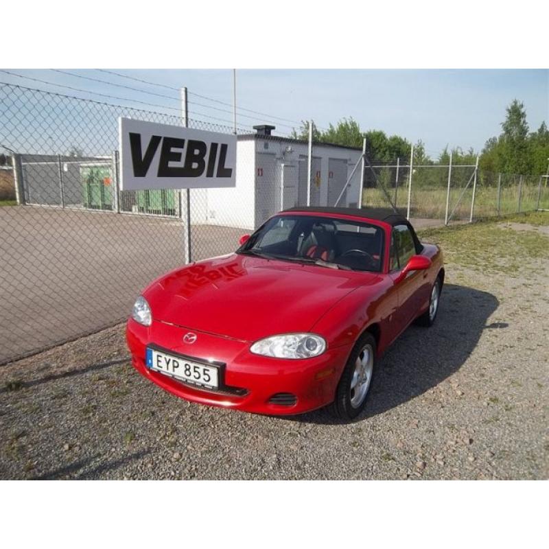 Mazda MX-5 1.6 (110hk) "Röd Skinnklädsel" -04