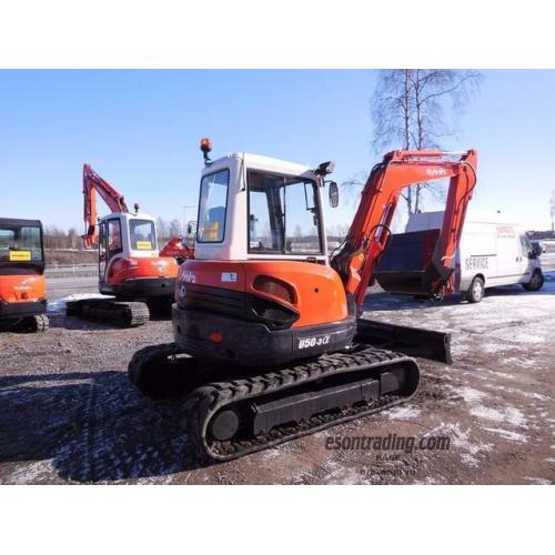 Kubota U50-3a minigrävare, inkl 1års garanti