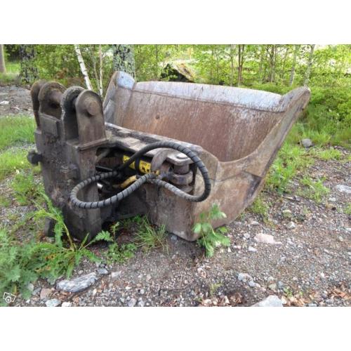 Hyd.dikesskopa, asfalttrissa