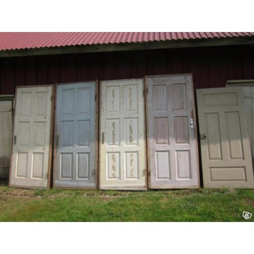 Gamla spegeldörrar / sänggavel