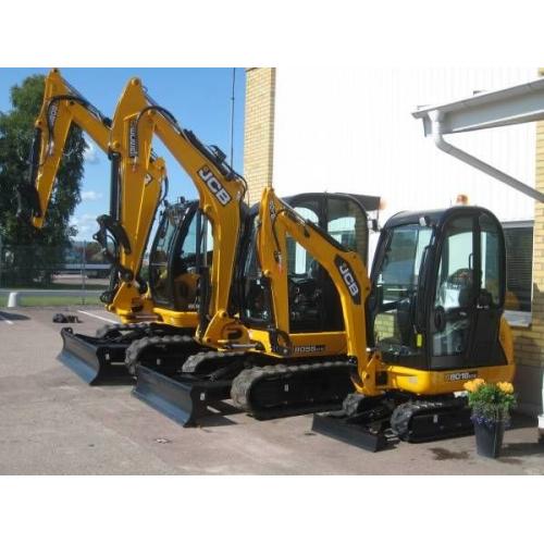 JCB Alla storlekar