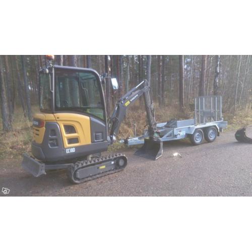 Minigrävare uthyres