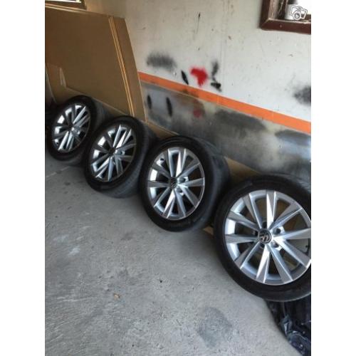 Vw fälgar kanon skick 17