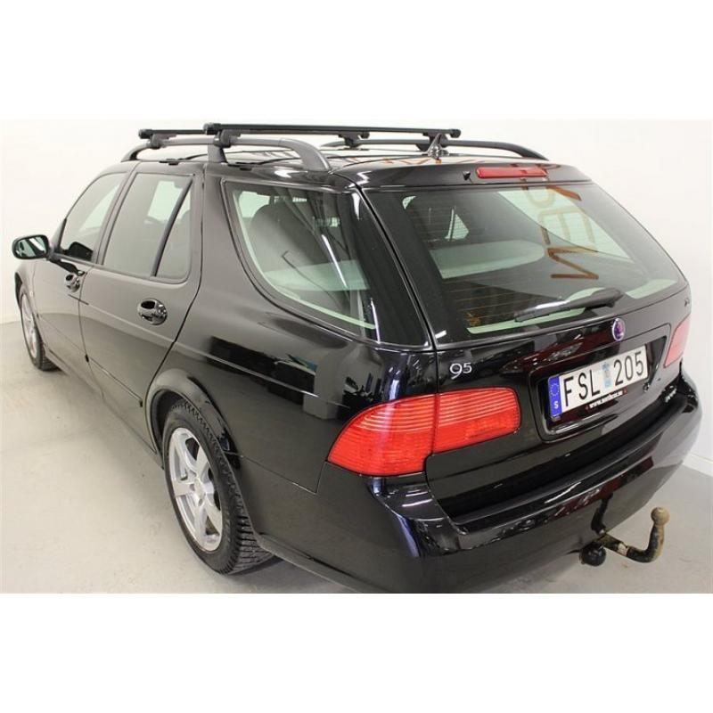 Saab 9-5 2.3t Nybesiktad Dragkrok, Nyservad -08