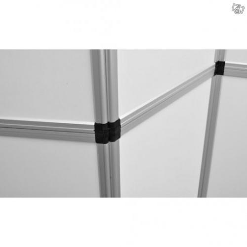 Presentationsvägg 240 x 200 cm vit(SKU140128)