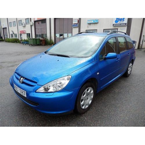Peugeot 307 1,6 kombi 8000 mil kamremsbytt kl -05