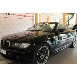 BMW 318 1,95% Cabriolet Skinn 19"alufälgar My -06
