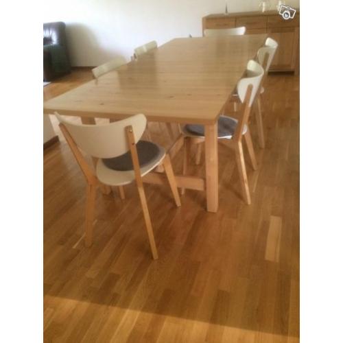 Köksmöbler skinnsoffa