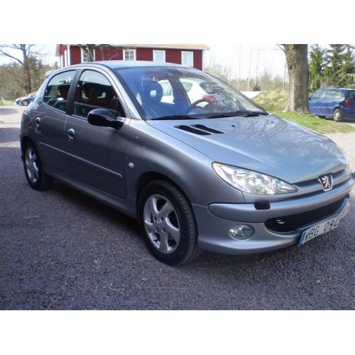 Peugeot 206 1.6 griffe skinnklädsel 5-dörr -04