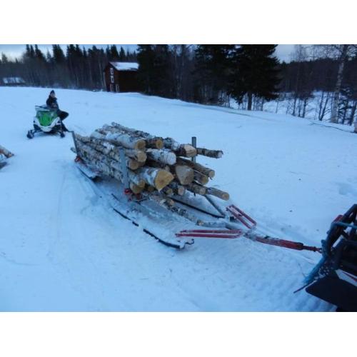 Bonnet vedkälke Vedkälke för skoter
