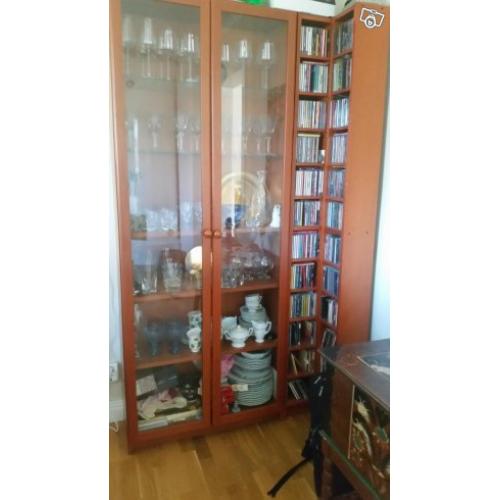 Ikea Billy bokylla körsbär