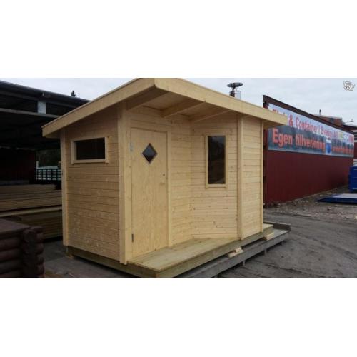 Vedeldad bastu med burspråk