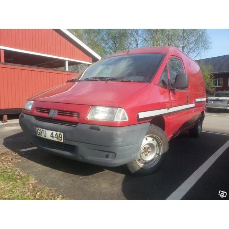 Citroen Jumpy 1,9 TD GDS + massa reservdelar -99