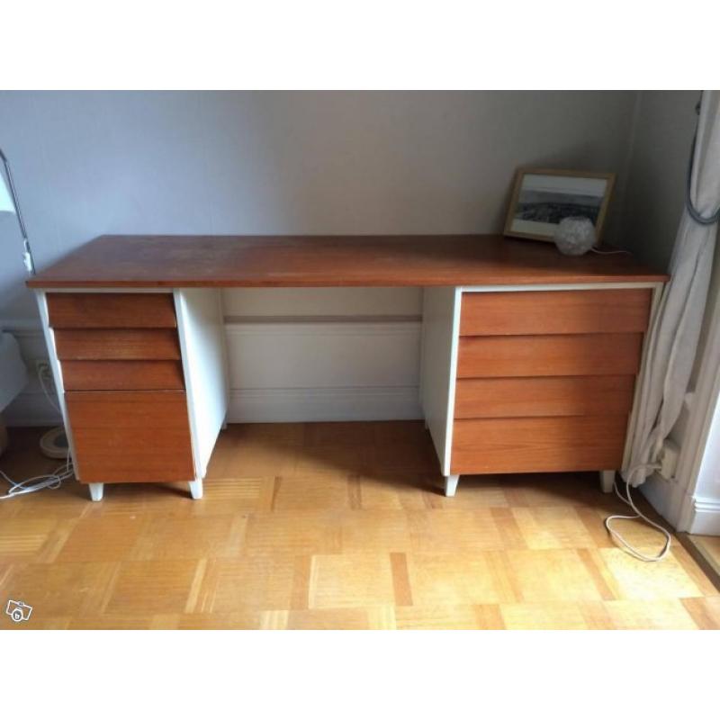 Skrivbordsskiva teak