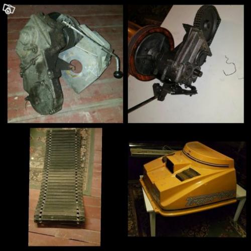 Delar aktiv/ skidoo trapper 602