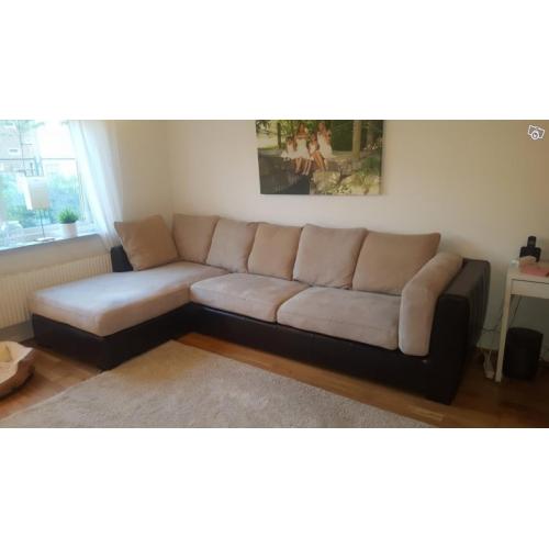 Stor divan soffa