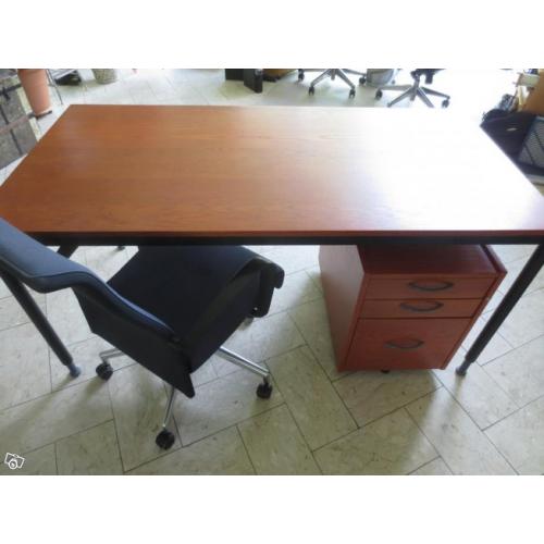 Skrivbord, hurts och arbetsstol