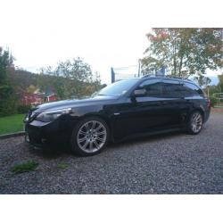 BMW 525d Touring M-paket Helsvart -07