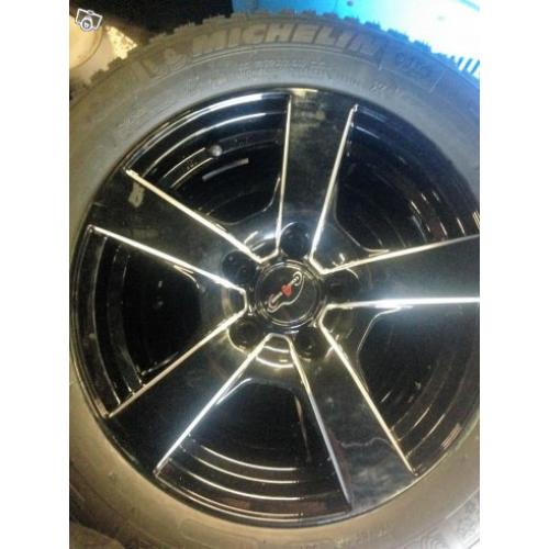 15" volvo v70 hjul nya michelin däck m+s