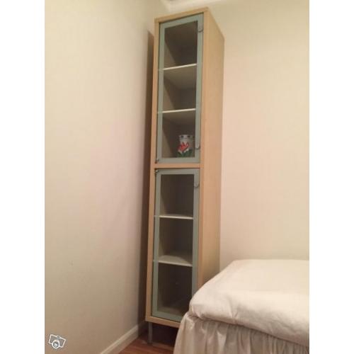 Vitrinskåp björk IKEA