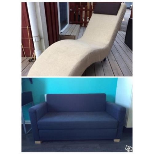 Bäddsoffa/liggfåtölj