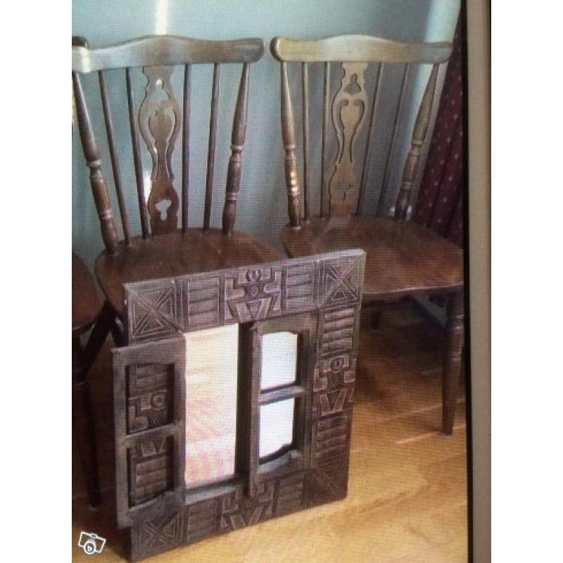 Spegel bord hatthylla mm