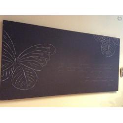 Spegel bord hatthylla mm