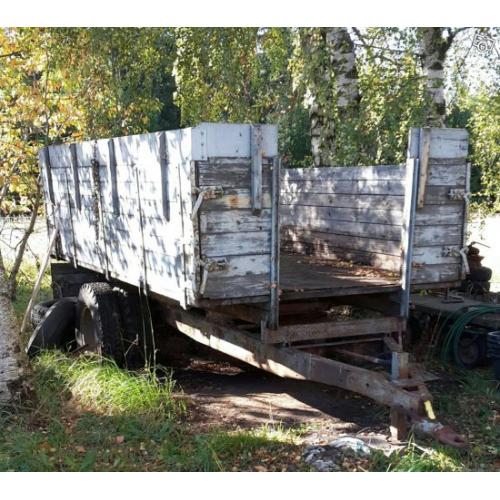 Kärra med hydraultipp