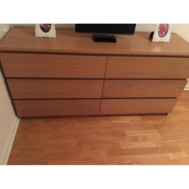 Byrå 6 Lådor