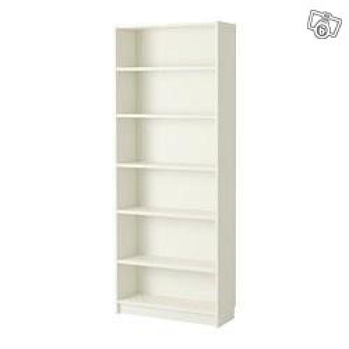 Billy bokhylla vit 80x28x202 cm