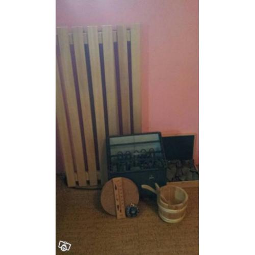 Bastuaggregat med bastutillbehör