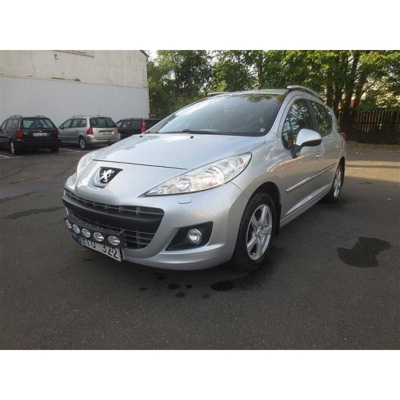 Peugeot 207 1.6 HDi SW S/V 92 hk Lågmil -11