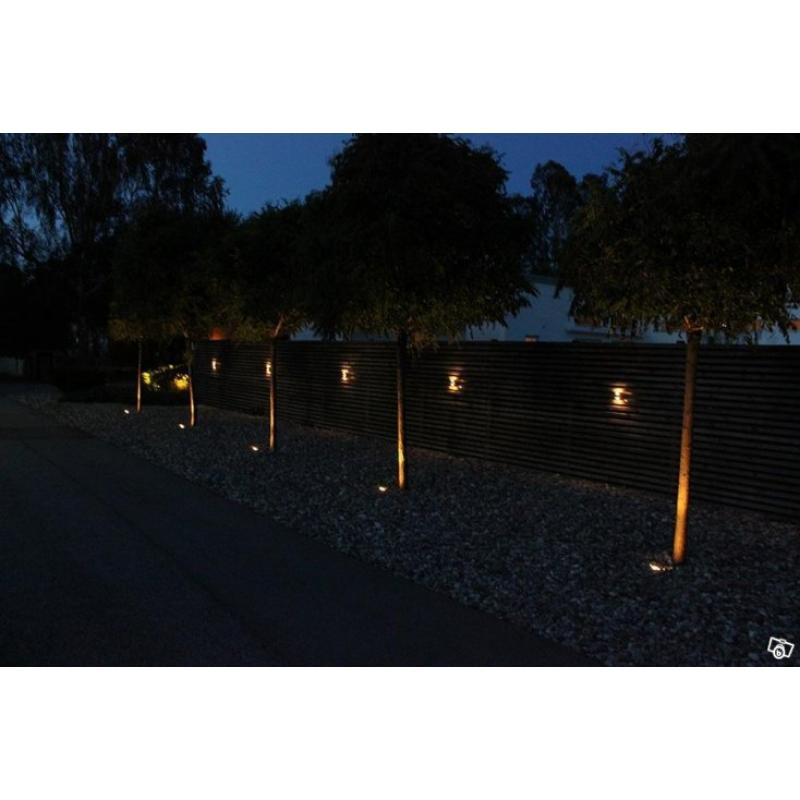LED trädgårdsbelysning (Pollare, markspot)