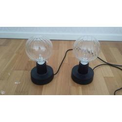 Soffbord, lampa.