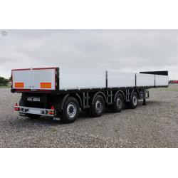 4-axlad trailer med alu sidor - Kinngrip K20