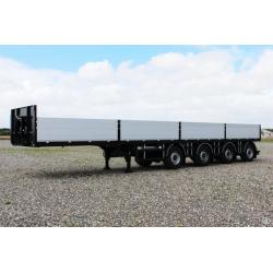 4-axlad trailer med alu sidor - Kinngrip K20