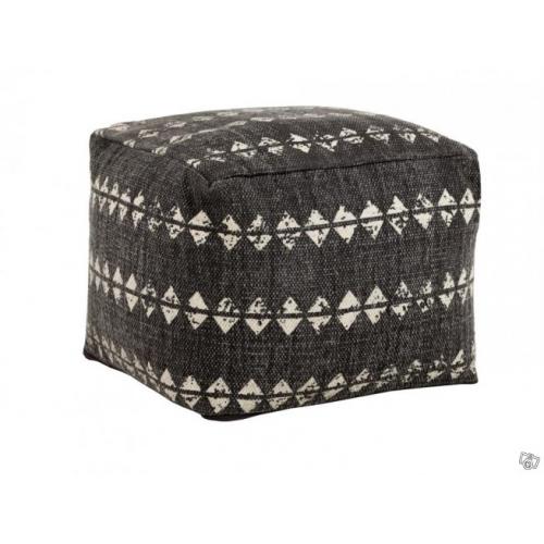 Stentvättad sittpuff - Flera färger