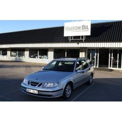 Saab 9-5 2.0t SportCombi 150hk Auto,Lågamil,D -05