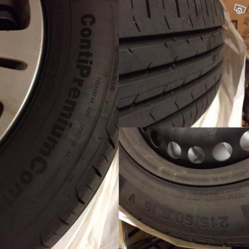215/60R16 4 x däck & fälg