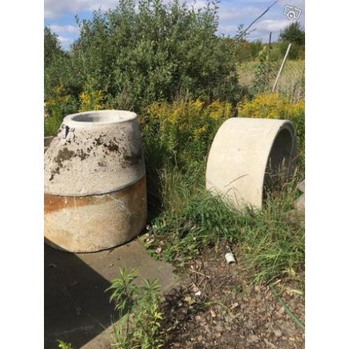 Cement rör och förminskningar