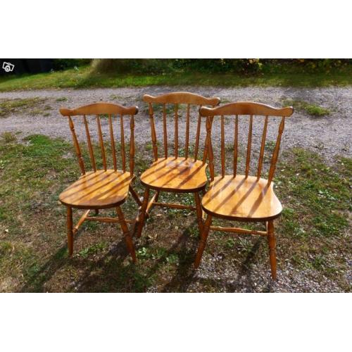 Nässjö sittvänliga pinnstolar