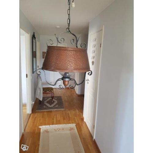 Taklampa Kopparskärm