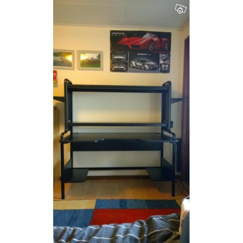 IKEA Fredde-arbetsplats Svart